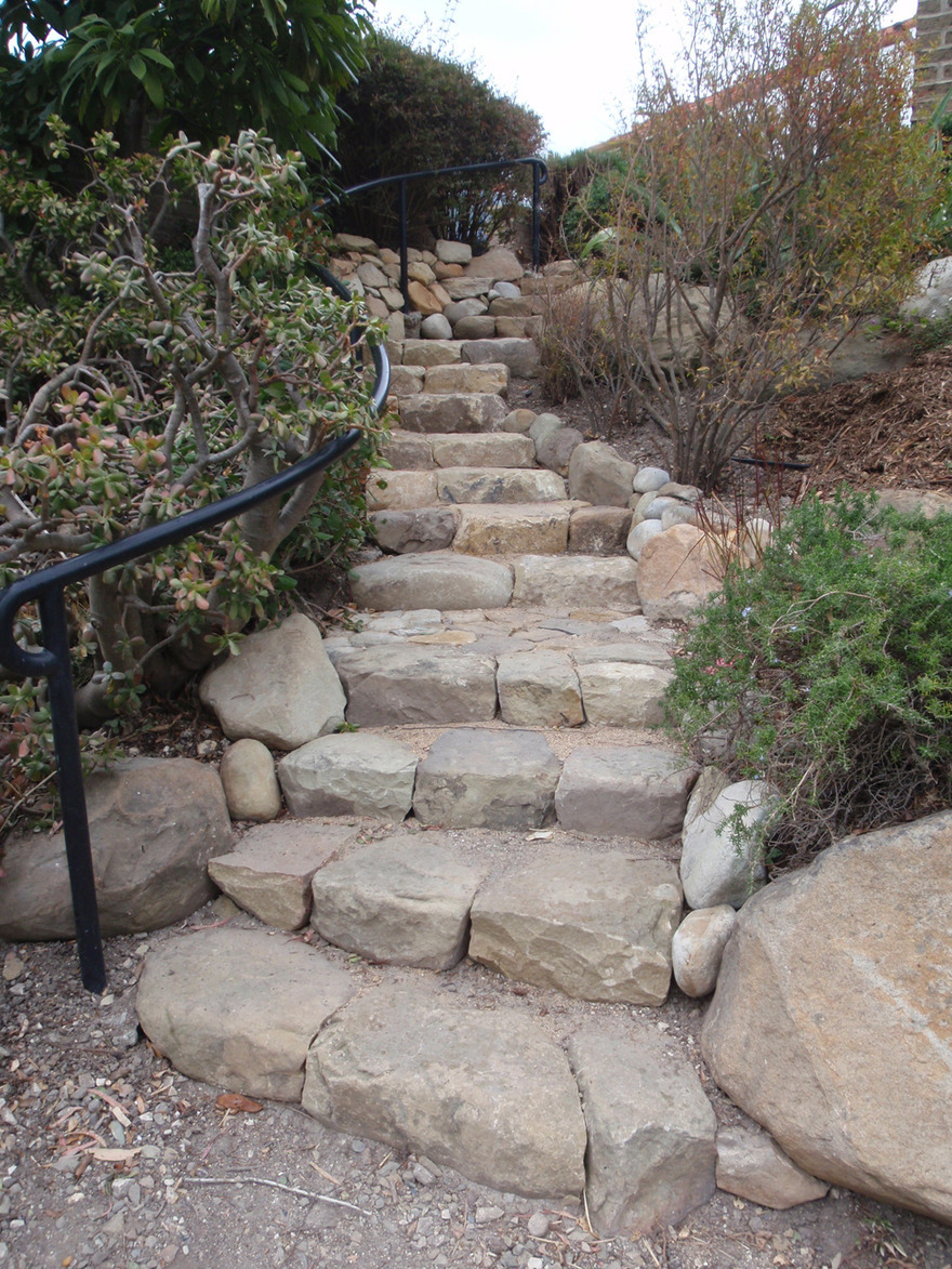 Sandstone Stairs Hand Cut Treads